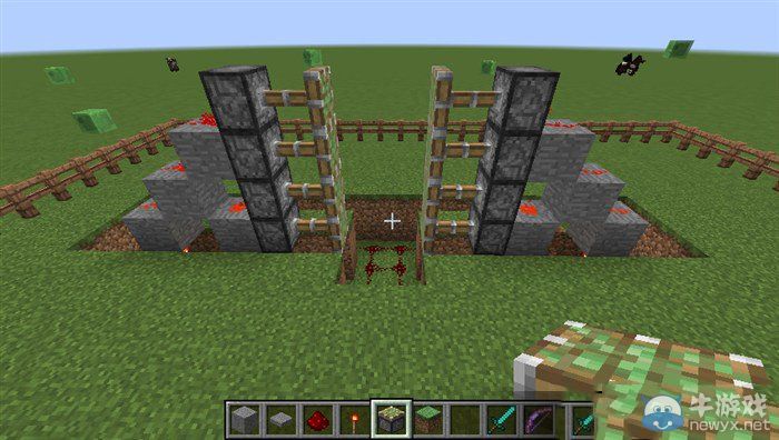 《我的世界》1.8.1四階紅石活塞自動門圖文教程