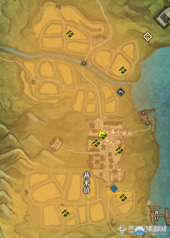 《天涯明月刀》九華燕來鎮(zhèn)畫卷創(chuàng)作坐標