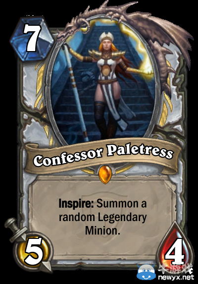 《爐石傳說》冠軍的試煉牧師新卡大全