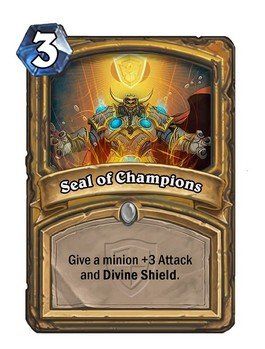 《爐石傳說》冠軍的試煉圣騎士新卡大全