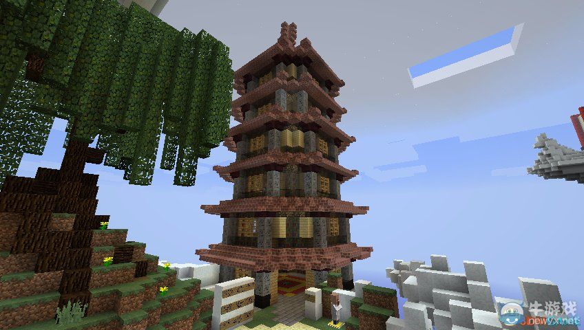 《我的世界》1.8盤古領域地圖存檔分享