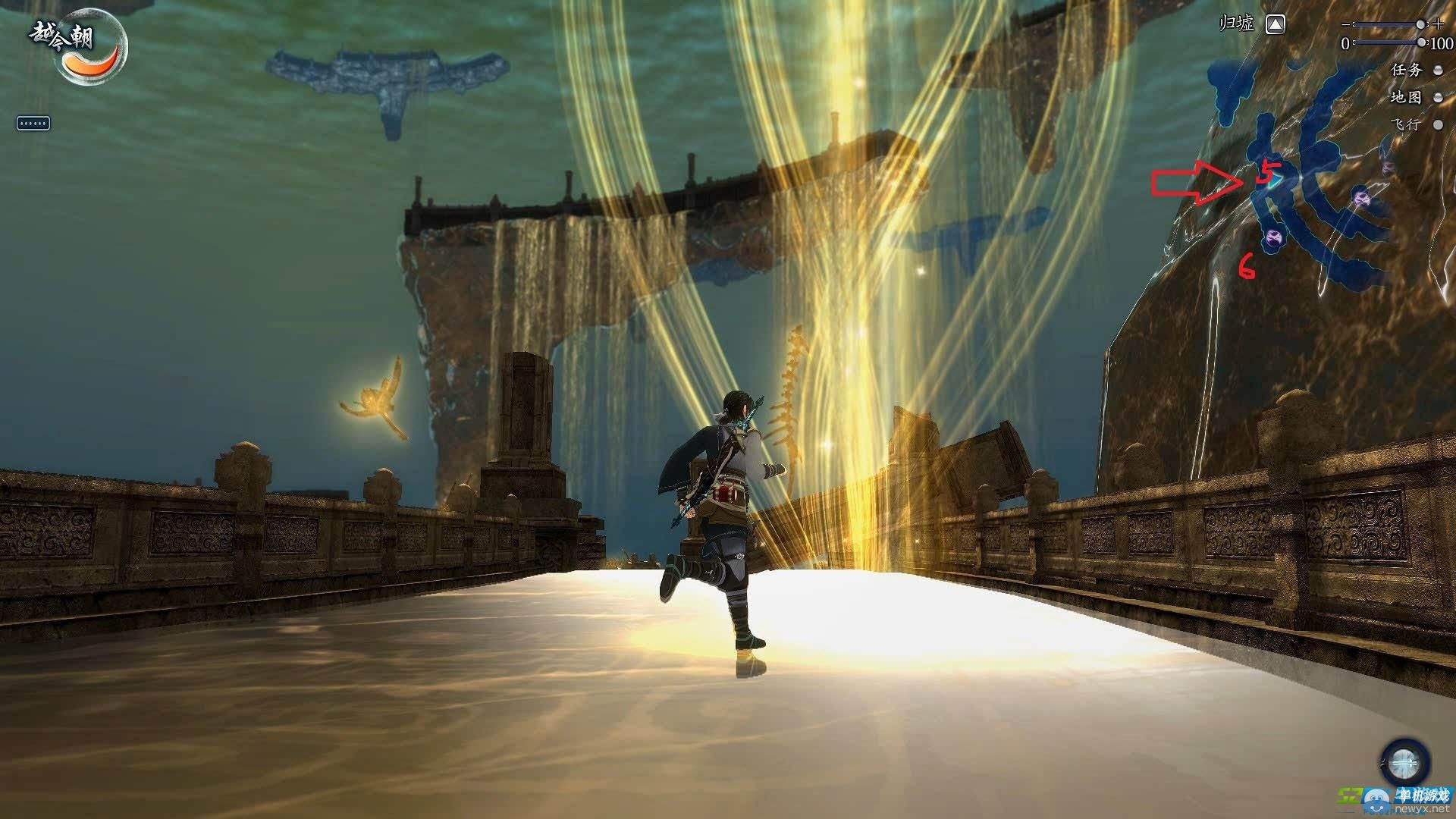 《仙劍奇?zhèn)b傳6》歸墟路線及到中心龍柱方法攻略