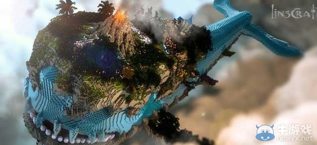 《我的世界》1.7.10云中巨鯨地圖包介紹