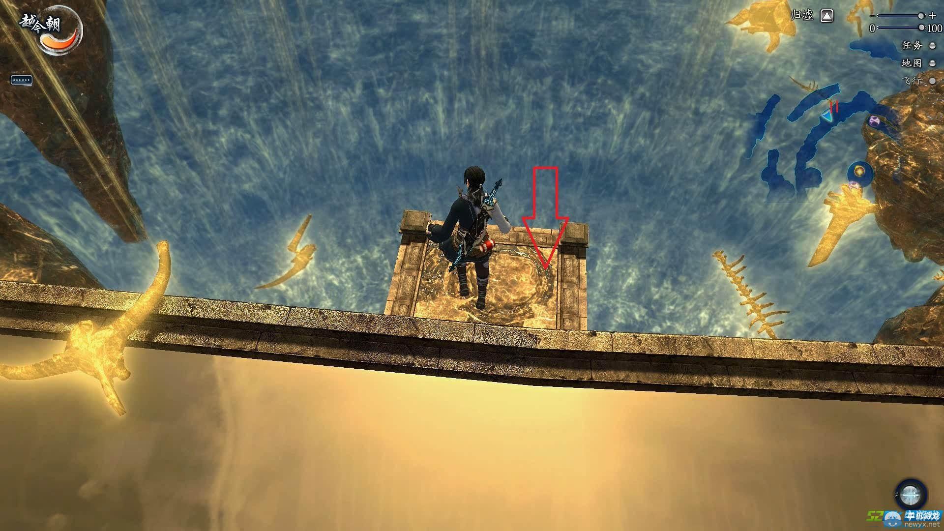 《仙劍奇?zhèn)b傳6》歸墟路線及到中心龍柱方法攻略