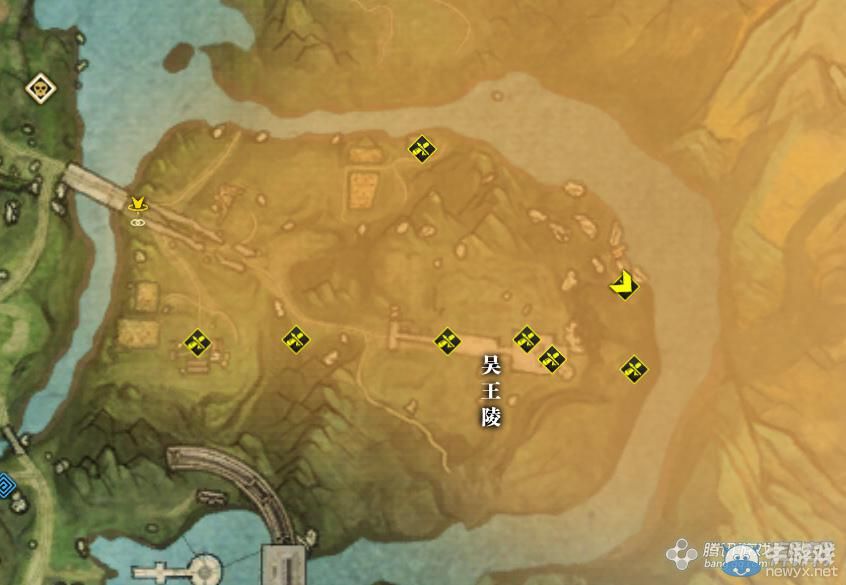 《天涯明月刀》杭州吳王陵畫卷創作坐標