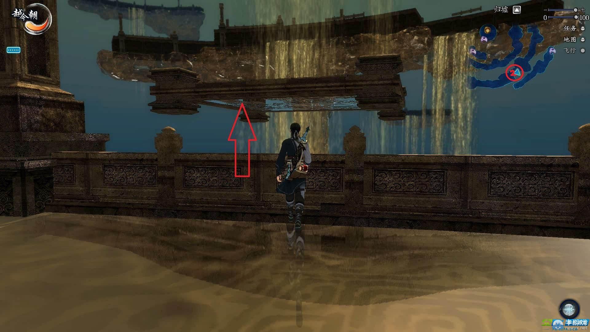 《仙劍奇?zhèn)b傳6》歸墟路線及到中心龍柱方法攻略