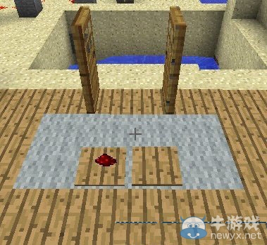 《我的世界》雙開門制作方法