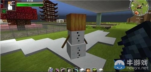 《我的世界》雪傀儡怎么做