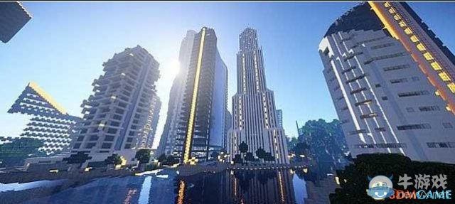 《我的世界》1.8.0模擬城市地圖存檔