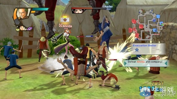 《海賊無雙3》第一部分第一章VS小丑巴基海賊團