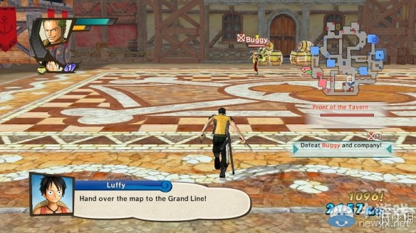 《海賊無雙3》第一部分第一章VS小丑巴基海賊團