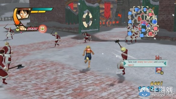 《海賊無雙3》第二部分第一章骷髏和櫻花