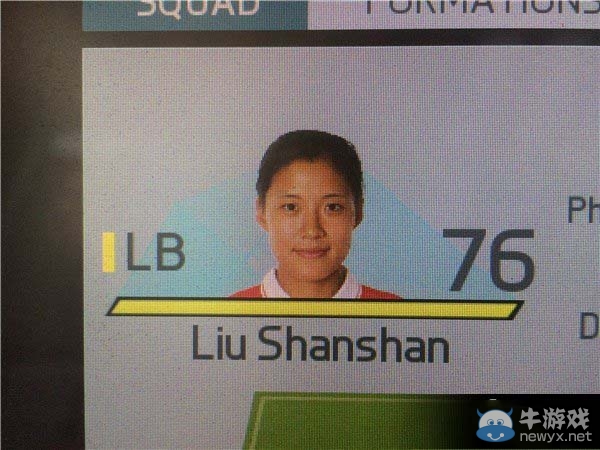 《FIFA 16》中國(guó)女足全員能力值圖文一覽