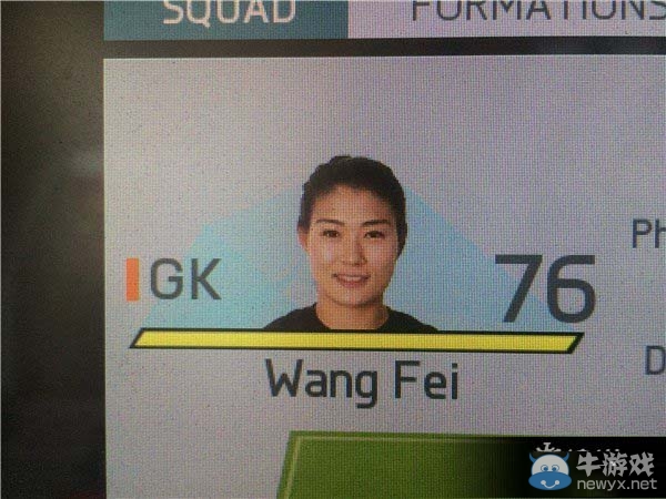 《FIFA 16》中國女足全員能力值圖文一覽