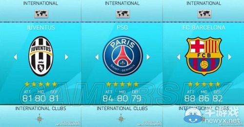 《FIFA 16》Demo版6支球隊球員數(shù)據(jù)詳解