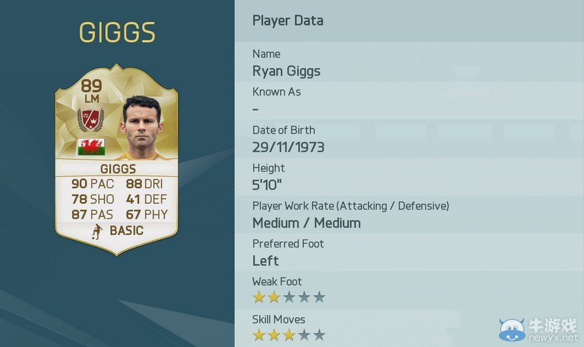 《FIFA 16》10位傳奇球員能力數(shù)據(jù)圖鑒