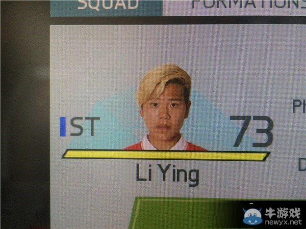 《FIFA 16》中國女足全員能力值圖文一覽