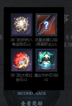 《劍靈》群雄逐鹿比武獎勵介紹