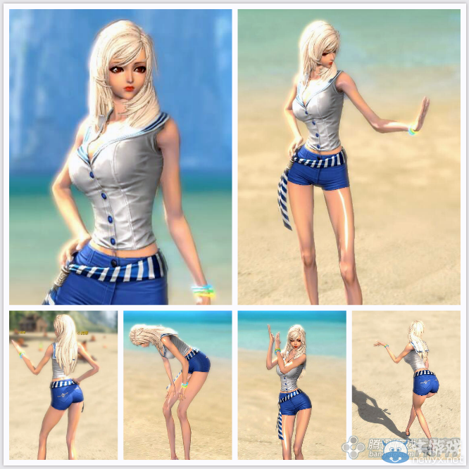 《劍靈》國服新時(shí)裝“碧海”——心境如同大海一般