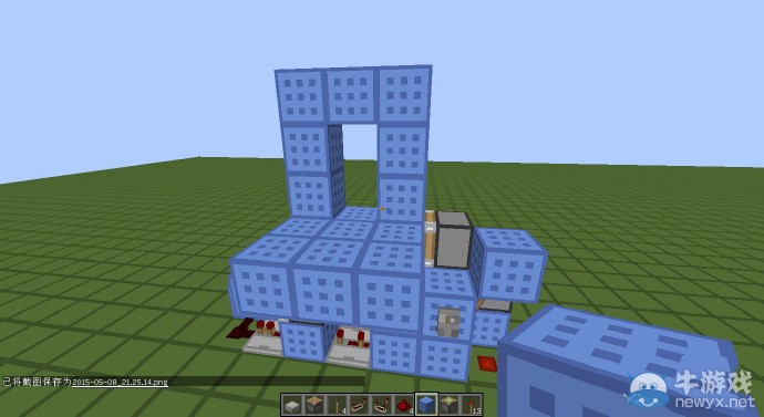 《我的世界》2×2、3×3活塞門詳細制作教程