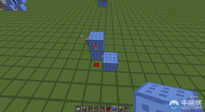 《我的世界》2×2、3×3活塞門詳細制作教程