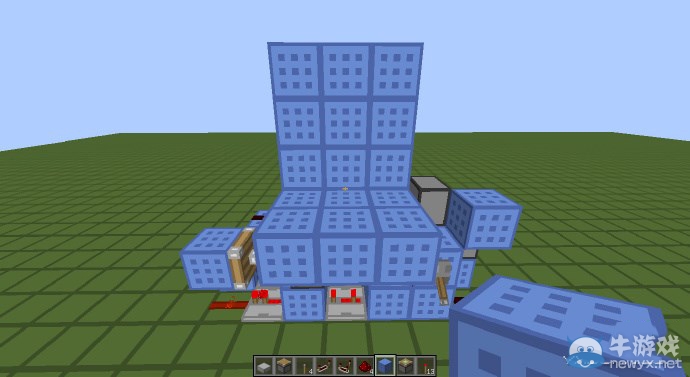 《我的世界》2×2、3×3活塞門詳細制作教程