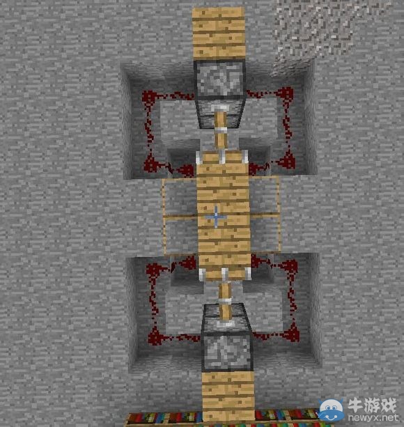 《我的世界》雙向活塞門制作圖文流程介紹