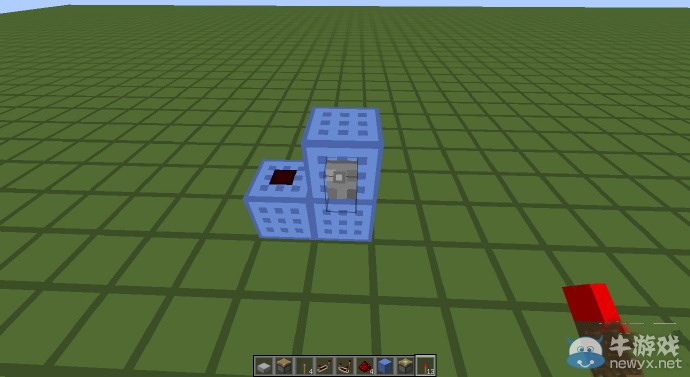 《我的世界》2×2、3×3活塞門詳細制作教程