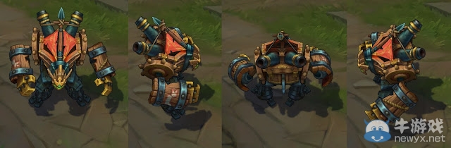 《LOL》石頭人新皮膚無畏號怎么樣