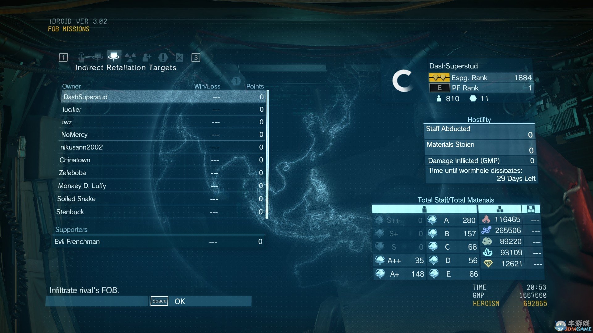 《合金裝備5：幻痛 》FOB基礎玩法圖文介紹