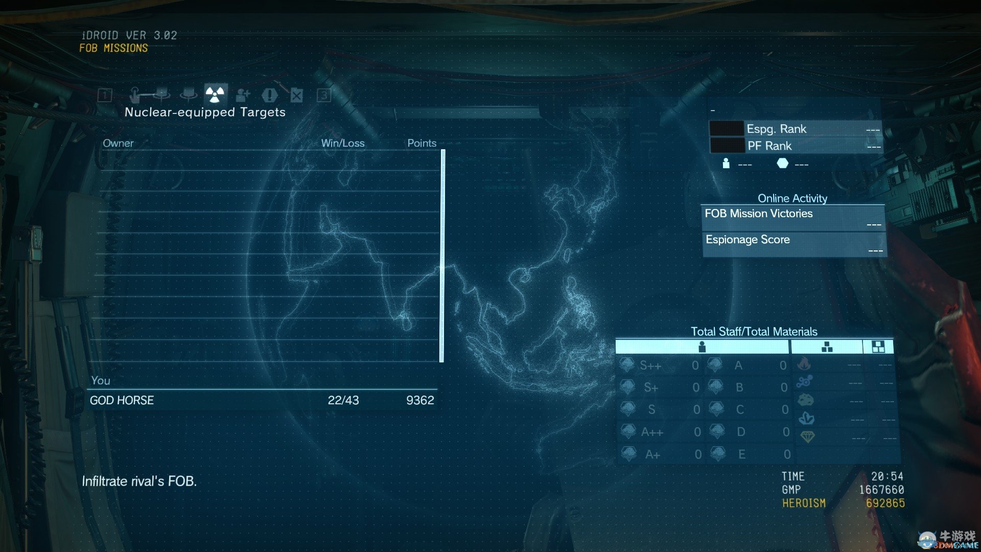 《合金裝備5：幻痛 》FOB基礎玩法圖文介紹