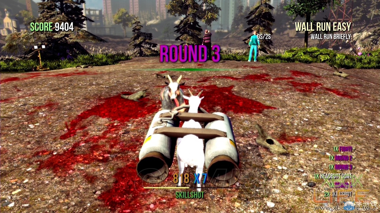 《模擬山羊（Goat Simulator）》任務(wù)及成就試玩心得