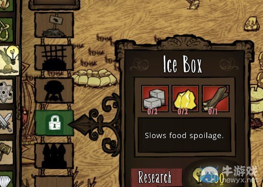 《饑荒》冰箱制作方法