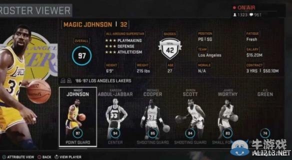 《NBA 2K16》現(xiàn)役、經(jīng)典球隊的球員盤點攻略
