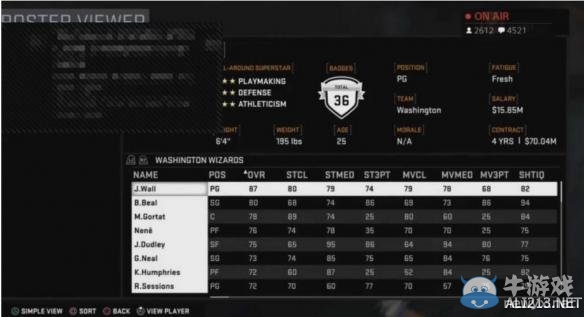 《NBA 2K16》現役、經典球隊的球員盤點攻略
