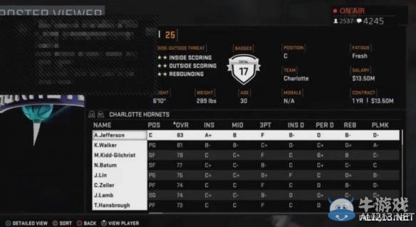 《NBA 2K16》現役、經典球隊的球員盤點攻略