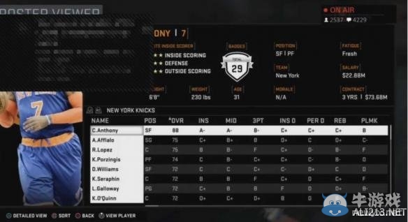 《NBA 2K16》現役、經典球隊的球員盤點攻略