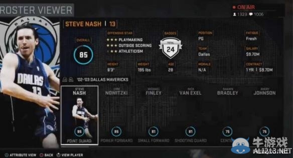 《NBA 2K16》現(xiàn)役、經(jīng)典球隊的球員盤點攻略