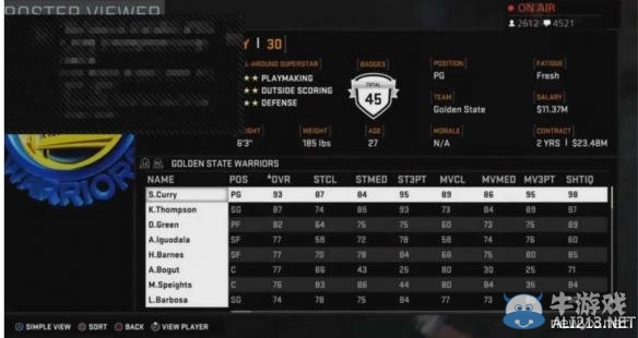 《NBA 2K16》現役、經典球隊的球員盤點攻略