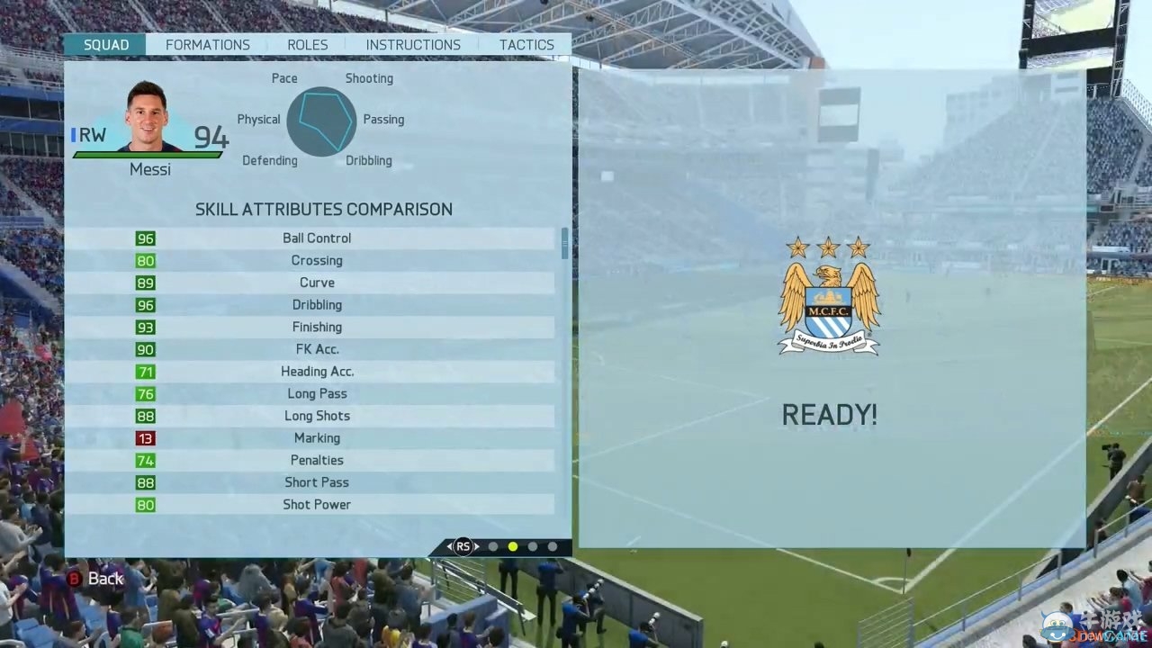 《FIFA 16》曲線弧度任意球踢法