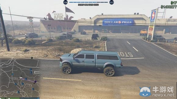 《俠盜飛車5》刷威皮大腳霸王XL藍(lán)黃版方法