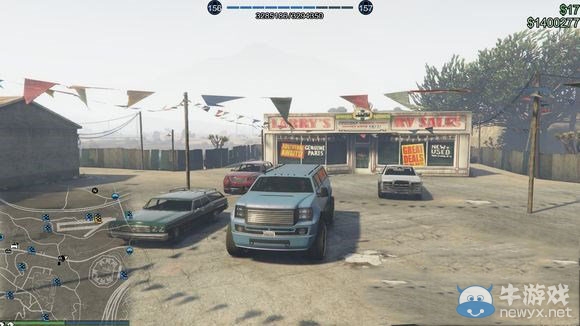 《俠盜飛車5》刷威皮大腳霸王XL藍(lán)黃版方法