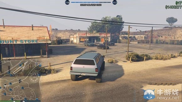 《俠盜飛車5》刷威皮大腳霸王XL藍(lán)黃版方法