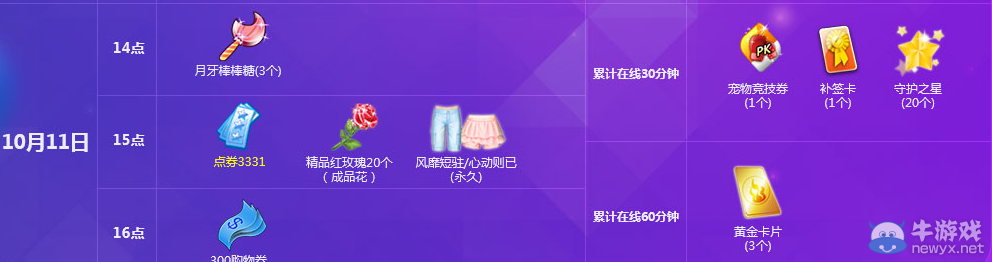 《QQ炫舞》十月第二周回饋獎勵