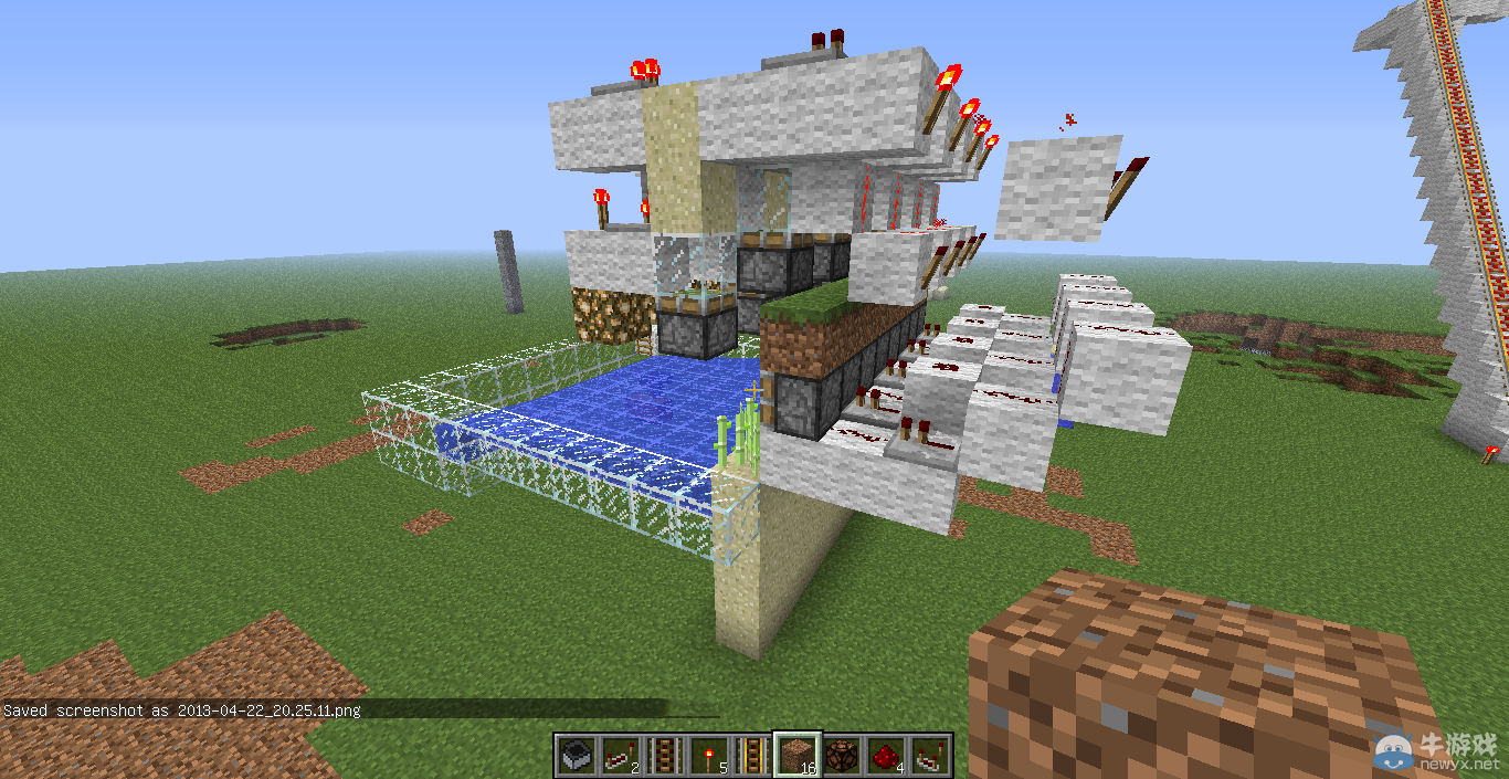 《我的世界》紅石收割機(jī)制作視頻教程