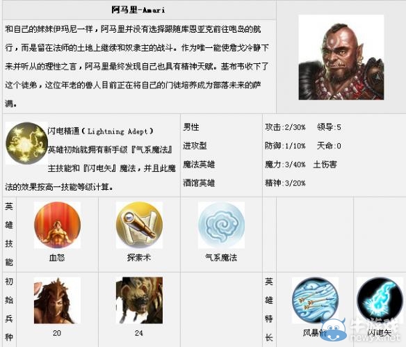 《魔法門之英雄無敵7》全英雄匯總一覽