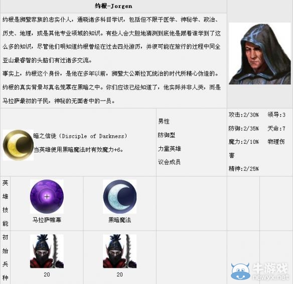 《魔法門之英雄無敵7》全英雄匯總一覽