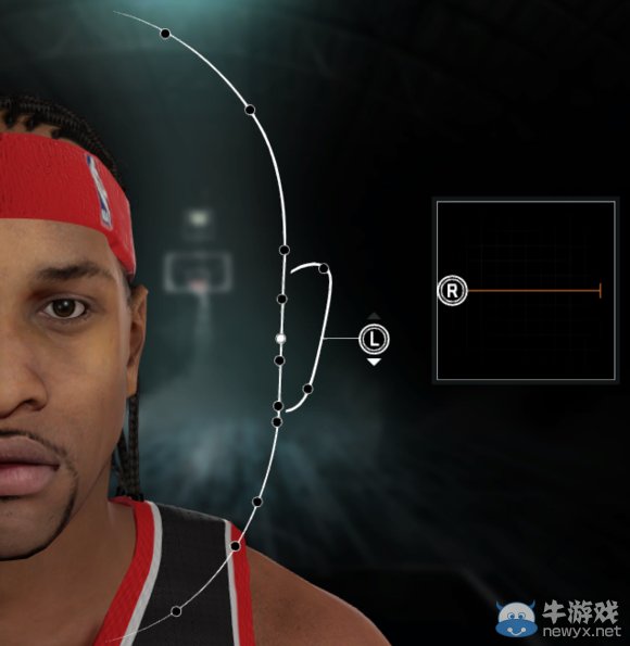 《NBA2K16》艾弗森捏臉數(shù)據(jù)分享攻略