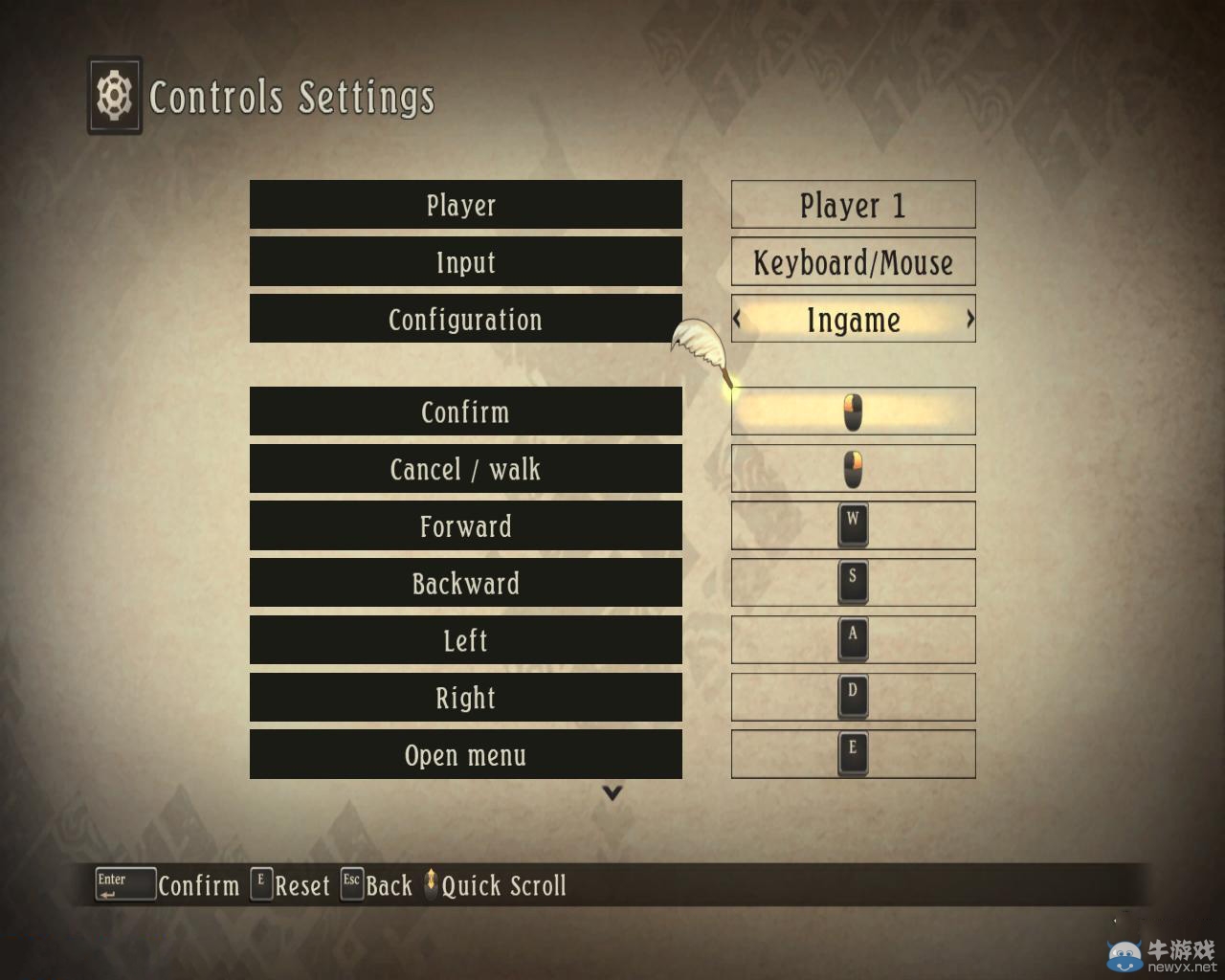 《情熱傳說》按鍵操作一覽