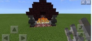 《我的世界》手機版中世紀壁爐制作方法